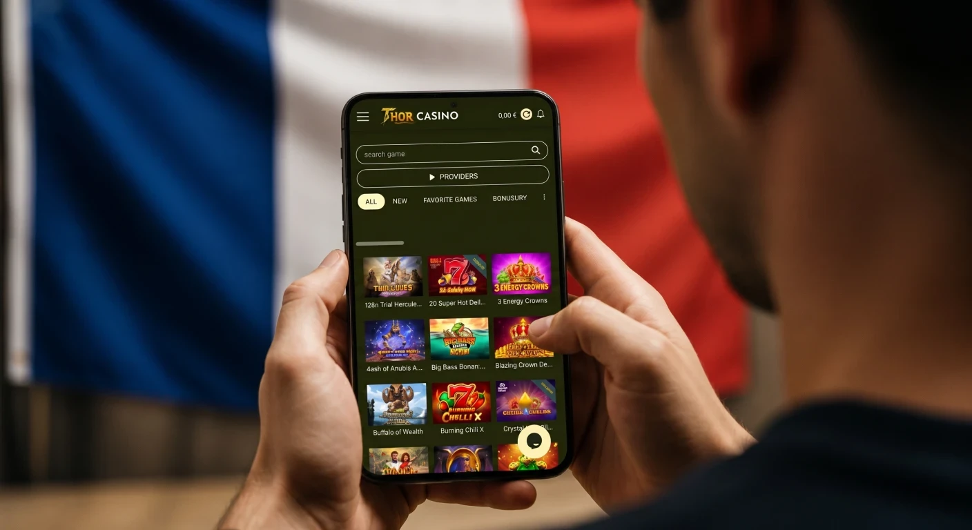 Thor Casino mobile application