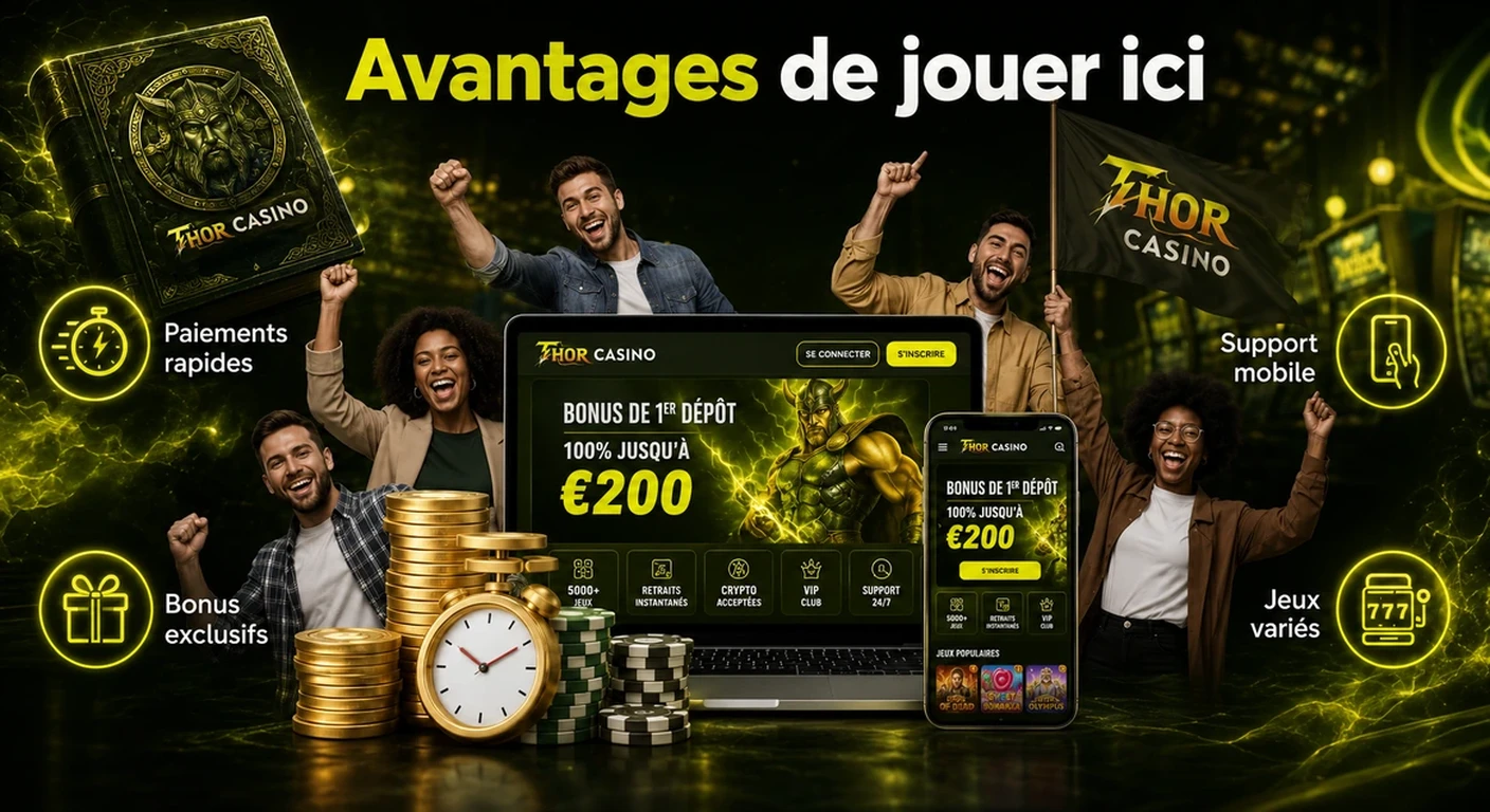 Thor Casino avantages